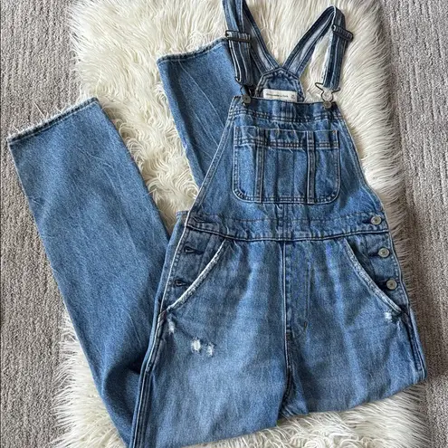 Abercrombie & Fitch  Denim Overalls thumbnail 1