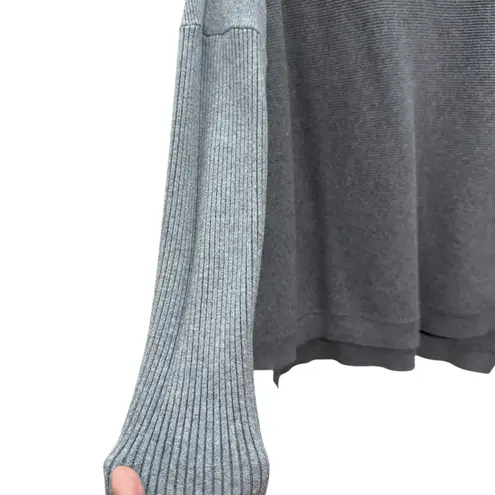 ANRABESS Ribbed GREY Cozy Turtleneck Sweater Gray Size undefined