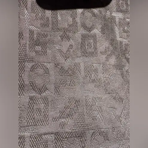 Garnet Hill Organic Cotton Jacquard Tie Sleeve Dobby Dress NWOT Size 6