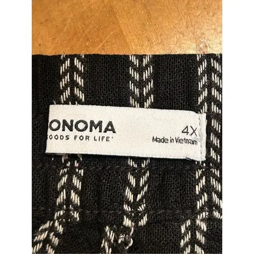 Sonoma  goods for life easy pull on shorts 4X Nwt (4054)