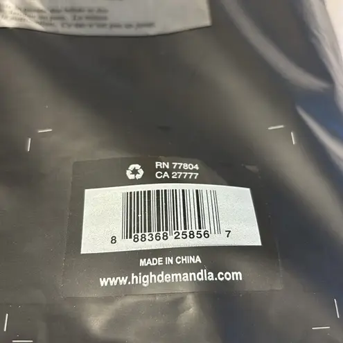 NEW! Black Tie Front Sweatshirt 3/4 Sleeve Top S/M Goth Festival Relaxed Fit