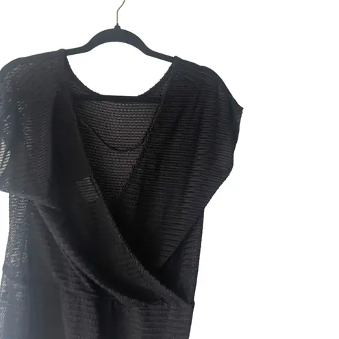 Jordan Taylor Jordan Taylor Women's Size Large Black Mesh Swimming Suit Cover Up