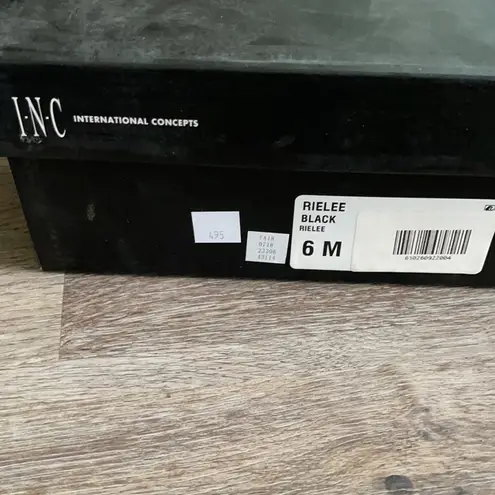 INC International Concepts Heels Size 6 Medium Black