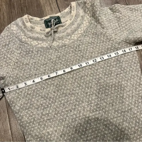 Woolrich Winter Fair Isle Wool Sweater Pullover Women's XS Nordic Lamb's Wool