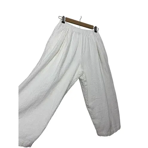 Toit Volant Radio Pants in White Women's Sz. XS/S