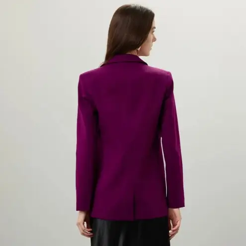 Endless Rose RTR Endless Rose Purple Pink Single Breasted Long Sleeve Blazer Sz L