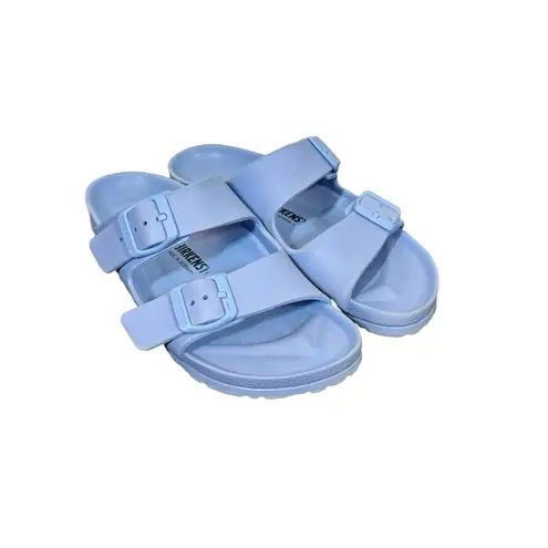 Birkenstock  Arizona EVA Slide Sandal in Dusty Blue Sz:36 Narrow