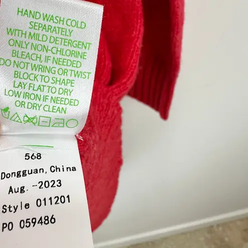 Lilly Pulitzer  Leonette Cardigan Jewel Buttons Red Festive Holiday Medium NWT