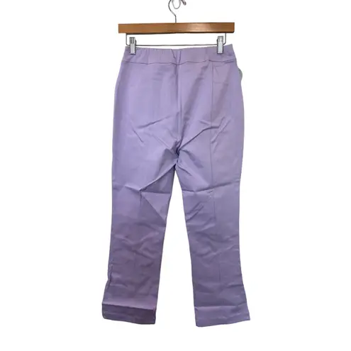 Hill House The Claire Stretch Preppy Quiet Luxury Casual Lavender Pant NWT Small
