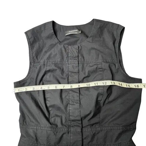 Club Monaco  Black Button Front Dress Size: 6