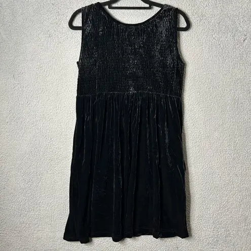 Jones New York Jones New‎ York Dress Womens S Black Velvet Crew Neck Sleeveless Dress NEW