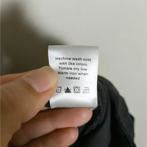 VETTA The Every Day Pant Black Tencel Edgy Capsule Pockets Pleated Women's 6