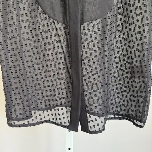 Equipment 100% Silk Femme Luxury Minimalist Black Sleeveless Silk Blouse sz S