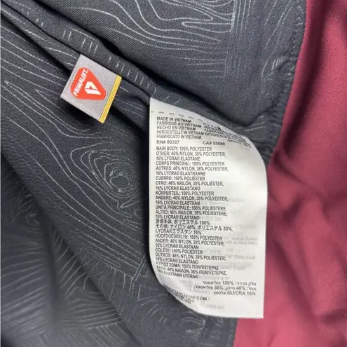 Pearl Izumi Women's XS Versal Quilted Hoodie Cycling Jacket Primaloft Colorful