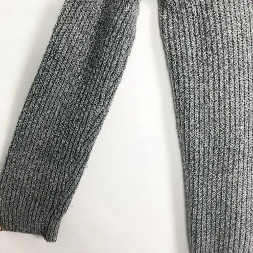 Bluenotes V-Neck Pullover Gray Knit Sweater Size Small