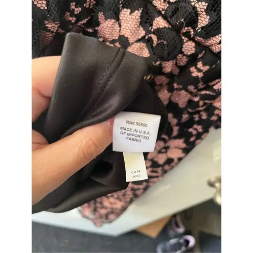 Mon Cheri KIYONNA Lace Cocktail Dress new medium midi womens