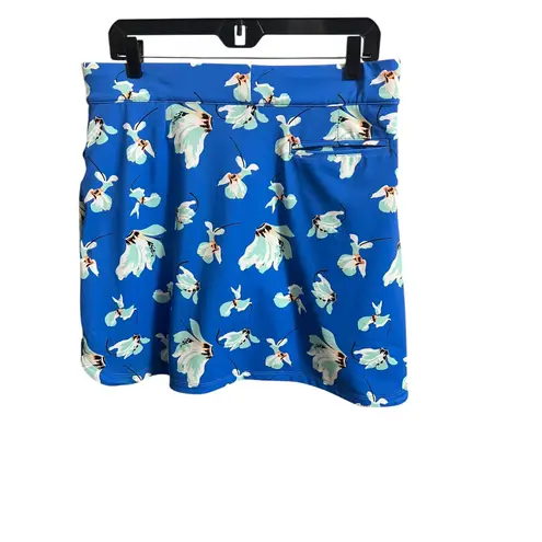Peter Millar Alice Petal Hem Floral Womens Performance Golf Skort XL Athletic