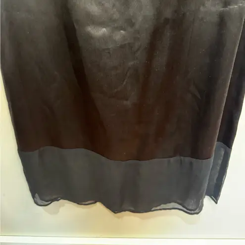 Plenty by Tracy Reese Silk Slip Dress S Midi Silk Dress Romantic Black