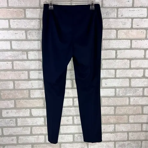 Lafayette 148  Slim Leg Wool Blend Pants in Ink Size 2