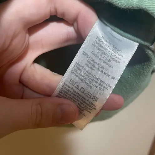 Madewell  Plus Garment-Dyed Twill Shirt Jacket Shacket Green