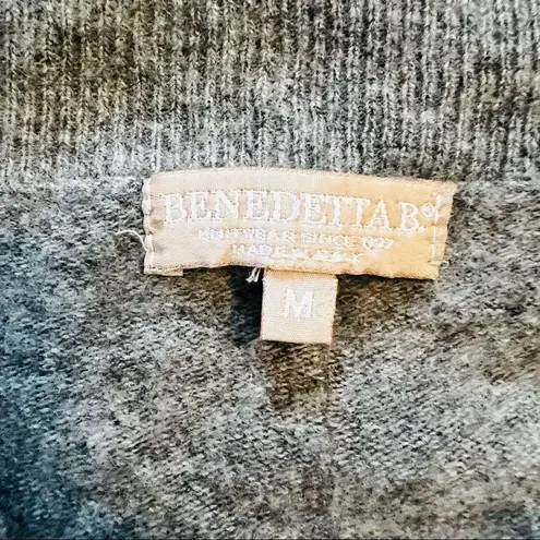 Benedetta B Merino Wool & Cashmere Italian V