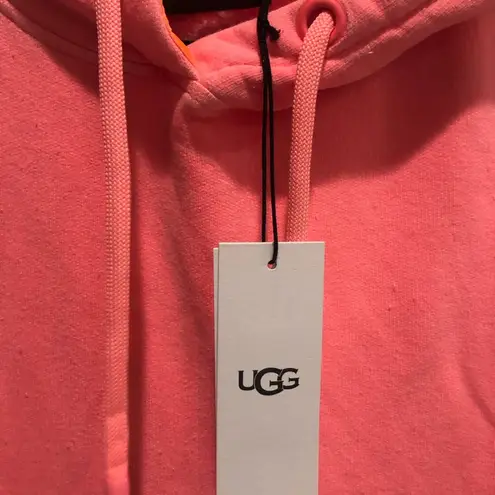 UGG NEW  Simone Boyfriend Hoodie Pullover Sweater Coral Soft