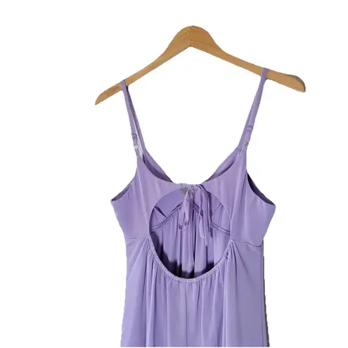Lavender Babydoll Mini Dress Pastel Coquette, Cottagecore, Y2K, Johnny Martin L Purple Size L