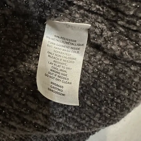 Something Navy Women’s Sweater Dress Mini Balloon Sleeves Size XS