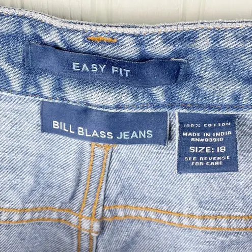 Bill Blass Vintage 90s Y2K  Easy Fit High Waist Mom Jeans Women's Size 18