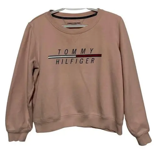 Tommy Hilfiger Sport Women's Light Pink Sweatshirt Size L Size L