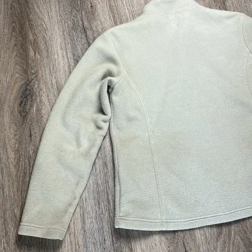 REI Light Beige Fleece Jacket Size Large