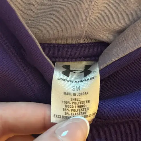 Under Armour A purple  hoodie