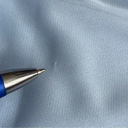 David's Bridal David’s Bridal Ice Blue Cowl Neck Special Occasion Dress Women’s Size 14 Mesh