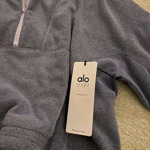 Alo Yoga Yin Yang Half Zip Pullover XS Blue 119 13 Off Retail New With Tags From dumplinq