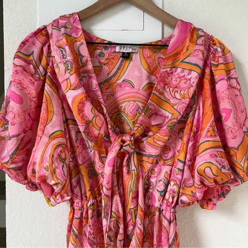 DELFI Collective Pink Sage Mini Dress