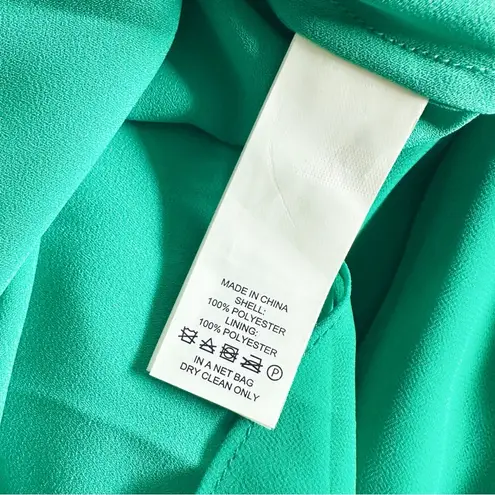 Kate Spade NEW  Emerald Ring Green Chiffon Dress