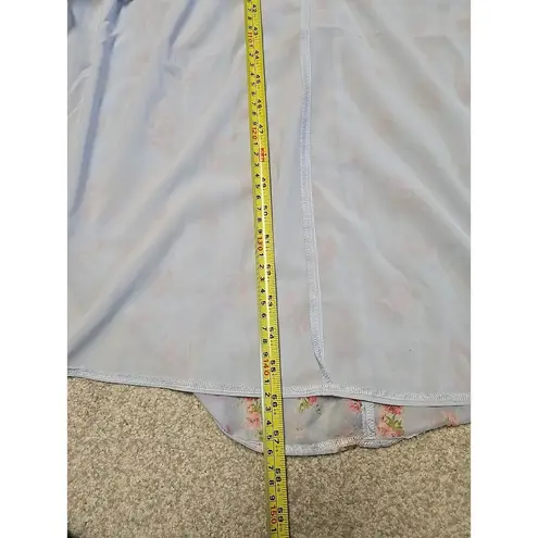 Abercrombie & Fitch  Floral Maxi Dress Ruffle High Low Wedding Guest Sz‎ XXLT NEW - Image 10