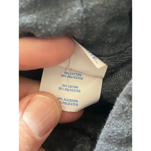 Dachshund Heart Graphic Unisex Sm/Med Distressed Gray Hoodie Love Soft