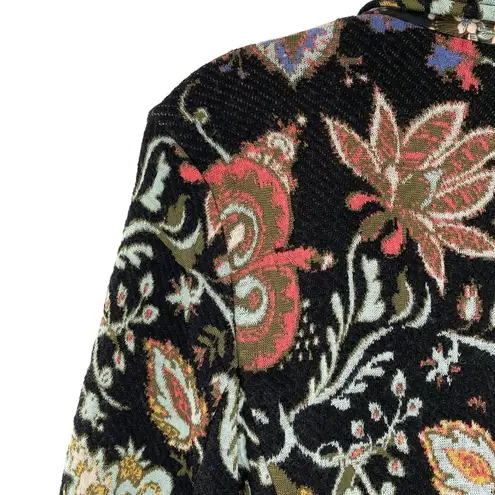 ALDO  Martins Botanical Jacquard Wool Blend Knit Blazer Jacket