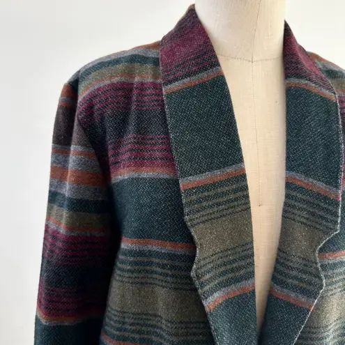 Blair Vintage 90s Streetwear Southwestern Wool Blend Blazer Jacket 14 Large