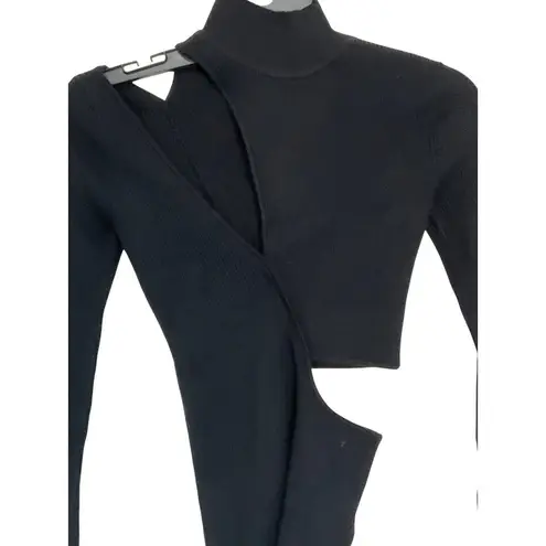 Michael Costello x REVOLVE Soraya Sweater in Black XX-Small New Womens Knit Top