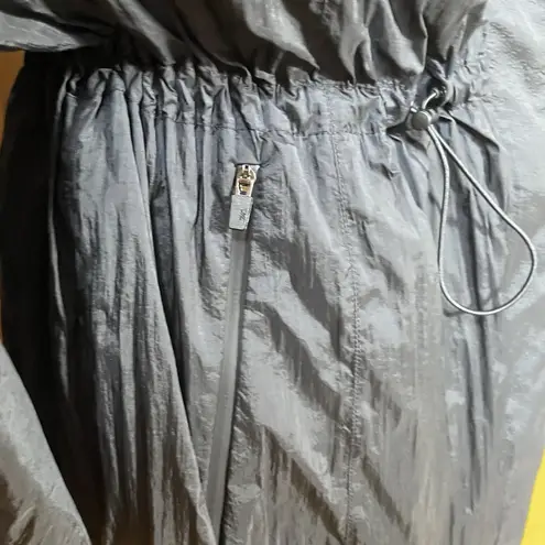 PXG Womens Cinched Waist Windbreaker Jacket XL Black Golf Coat NWT $225 Rainwear