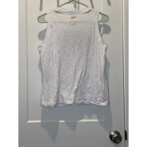 Women’s UNC College Concepts Tank top Sleepwear Tar Heels North Carolina Large White