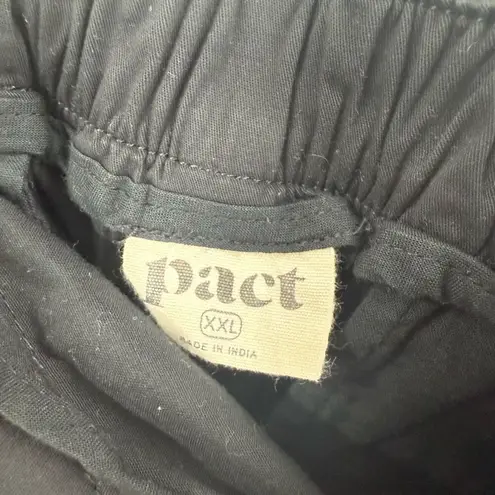 Pact Women’s XXL Organic Cotton Elastane Pants Black