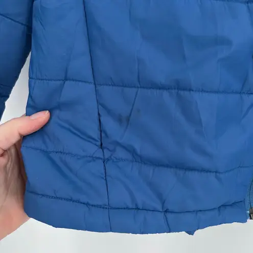 Duluth Trading Co Puffer Style Blue Coat Jacket women’s medium nylon