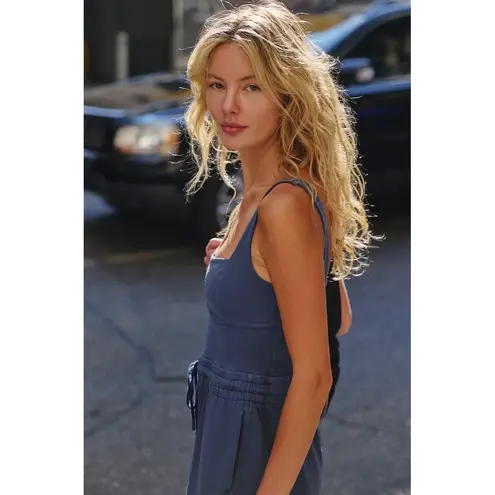 NEW Free People FP Movement Women's Inbound Onesie Midnight Navy Size XL NWT Blue