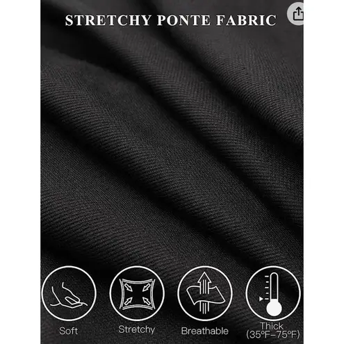 Tapata Stretchy Straight Black Dress Pants with Pockets SizeXXL (20) New Size XXL