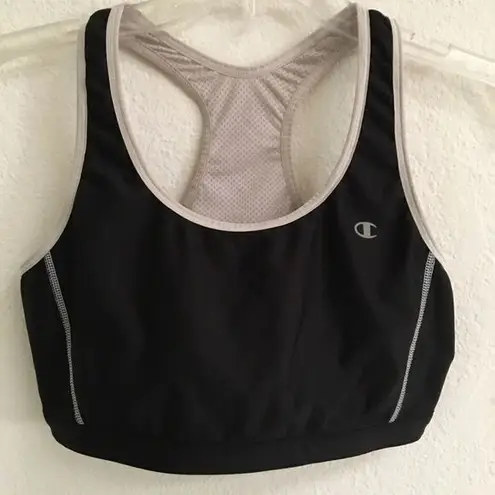 Champion  reversible black/gray sports bra XS