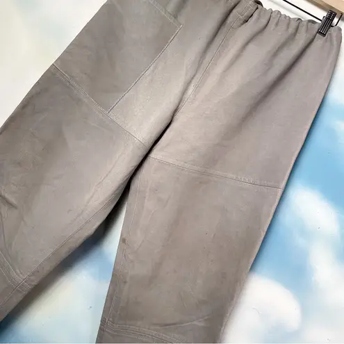 Baggy leather pants, vintage T.J. Boy’s Gray Size undefined