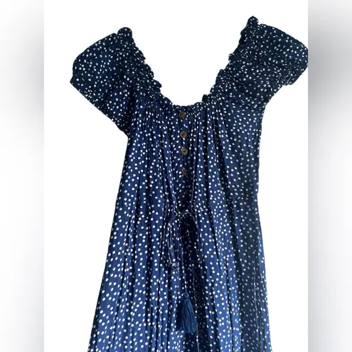 Tiare Hawaii Polka Dot Maxi Dress